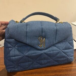 Steve Madden puffy denim bag